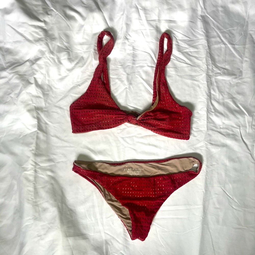 USED Acacia Bikini Set M 👙☀️💦